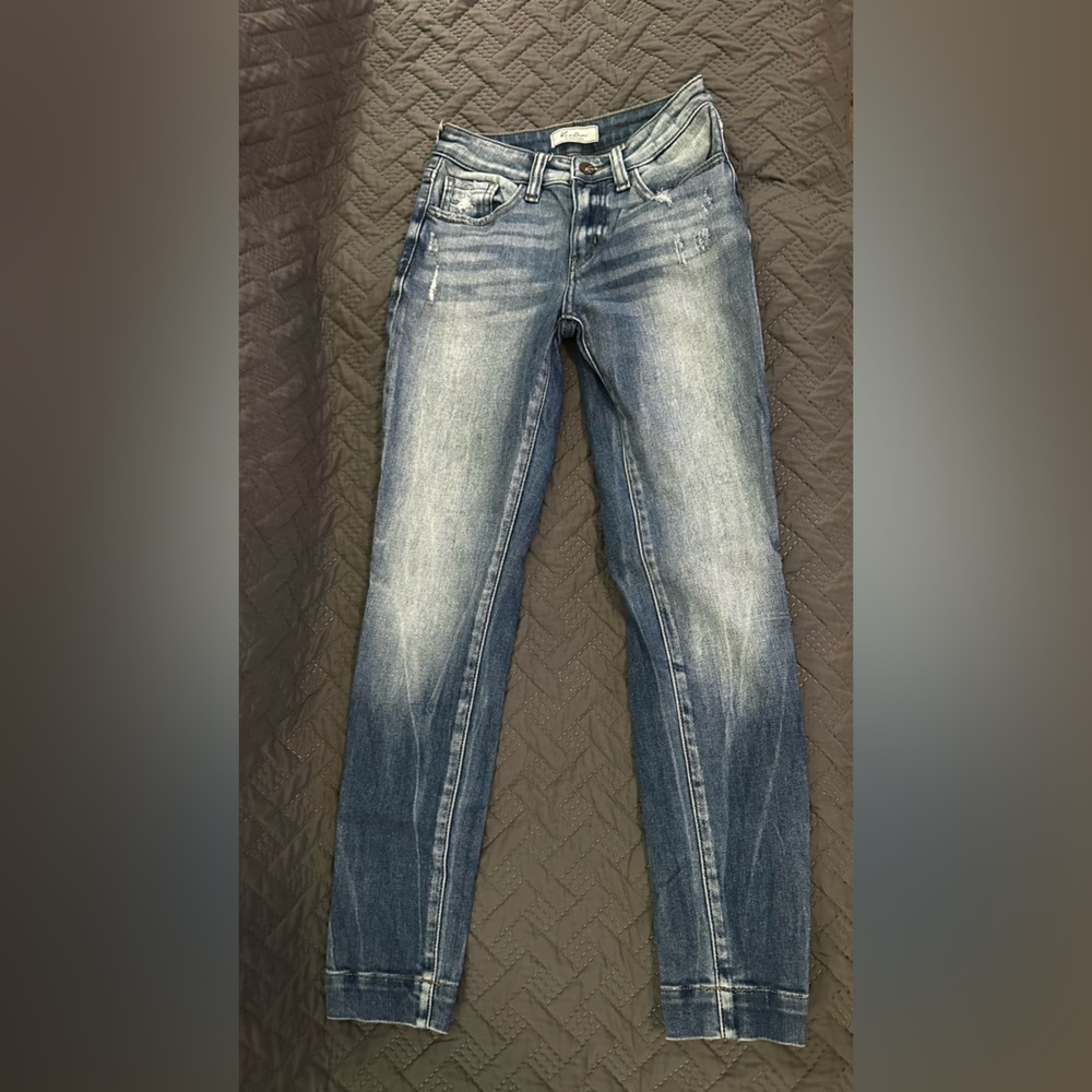 KanCan Mid-Rise Blue Skinny Jeans
